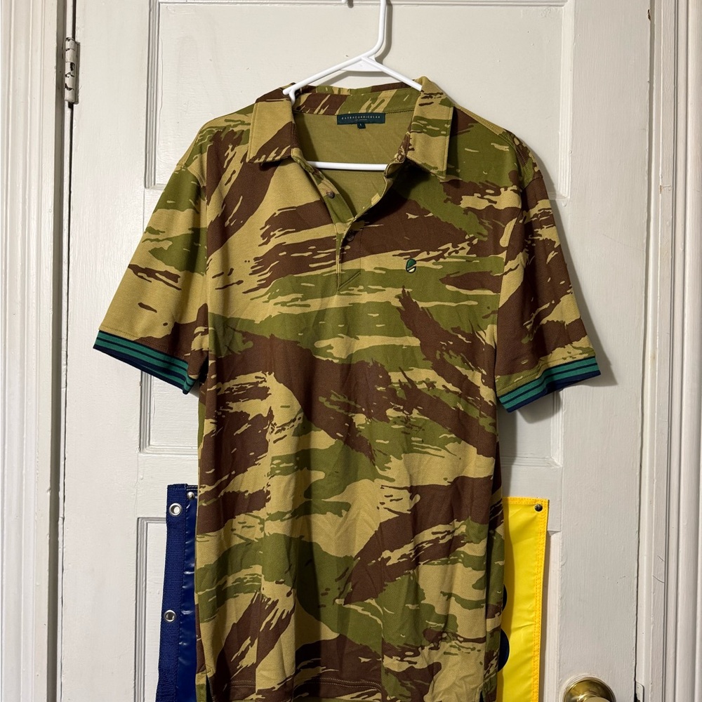 Men's Camouflage Polo Shirt